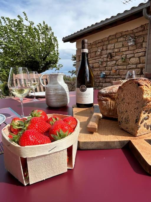 Le Tinailler Grand Standing Au Coeur Des Vignes Villa Prisse Bagian luar foto